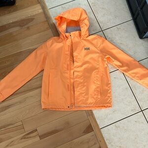 Helly Hansen girls size 12 Rain Jacket